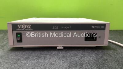 Karl Storz 222000 20 SCB image 1 Camera Control Unit (Powers Up) *SN GD631317-P*