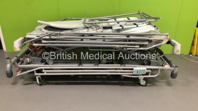 1 x Huntleigh Enterprise Electric Hospital Bed and 1 x MMO 5000 Electric Hospital Bed