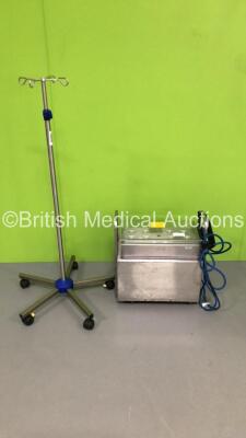 Mixed Lot Including Drip Stand and 1 x Electricity Box