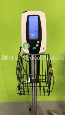 2 x Welch Allyn SPOT Vital Signs Monitors on Stands and 1 x Welch Allyn 420 Series Vital Signs Monitor on Stand (2 x Power Up - 1 x No Power) - 2