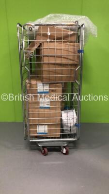 Cage of Consumables Including Cardinal Health Surgical Masks and Cutan Foaming Hand Sanitiser (Cage Not Included - Out of Date)