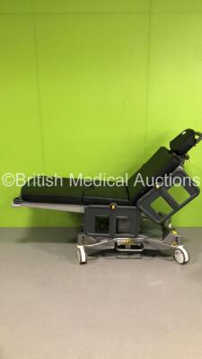 Anetic Aid QA4 Manual Function Patient Trolley with Cushions (Hydraulics Tested Working)