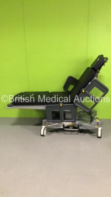 Anetic Aid QA4 Manual Function Patient Trolley with Cushions (Hydraulics Tested Working)