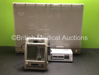 Mixed Lot Including 1 x Wardray X-Ray Light Box, 1 x Baxter Colleague Infusion Pump and 1 x Volumed uVP700 Infusion Pump