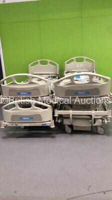 6 x Hill-Rom Electric Hospital Beds with Controllers (4 In Pictures - 6 in Lot - See All Pictures)