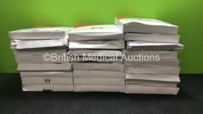 Job Lot Including 7 x Q Fix Aquaplast Q Fix System Radiotherapy Patient Positioning Systems with 3 x Q Fix Ref 700774 Head and Neck Rests, 25 x Q Fix Fiberplast Ref RT-1889KS U Frames *Only 1 Set Photographed*