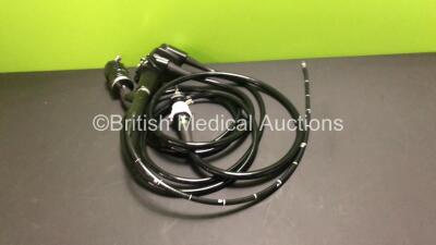 Olympus MH-908 Ultrasound Video Gastroscope Probe - Engineer's Report : Optical System - Unable to Check, Angulation - Play in Controls, Not Reaching Specification, To Be Adjusted, Insertion Tube - No Fault Found, Light Transmission - Unable to Check, Cha