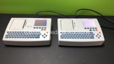 2 x Schiller AT-101 EKG Machines (Both Power Up)