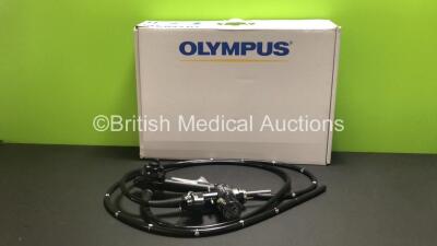 Olympus CF-H260DL Video Colonoscope in Case - Engineer's Report : Optical System - No Fault Found, Angulation - No Fault Found, Insertion Tube - No Fault Found, Light Transmission - No Fault Found, Channels - No Fault Found, Leak Check - No Fault Found *2