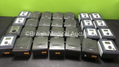 Job Lot Including 8 x Philips Respironics REMstar CPAP Units (All Power Up) 2 x Philips Respironics REMstar Auto A Flex CPAP Units (Both Power Up) with 8 x AC Power Supplies 17 x Philips Respironics Dorma 200 CPAP Devices with 10 x AC Power Supplies (All