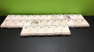 24 x Physio-Control Lifepak NiCd Batteries Ref.3009376-006 and 6 x Physio-Control Lifepak Li-ion Ref.11141-000106 (Untested)