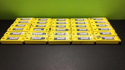 30 x Cardiac Science Powerheart AED G3 Batteries Ref.9146-302 (Untested)