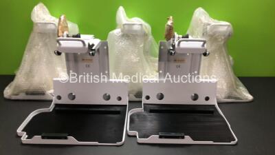 5 x Dlouhy Mounting Brackets 4900733 for Lifepak 15 Defibrillators (All in Excellent Condition) Stock Photo Used