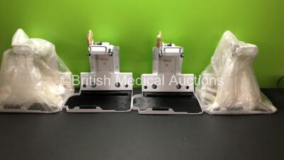 4 x Dlouhy Mounting Brackets 4900733 for Lifepak 15 Defibrillators (All in Excellent Condition)