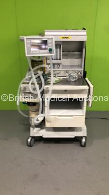 Datex-Ohmeda Aestiva/5 Anaesthesia Machine with Aestiva 7900 SmartVent Software Version - 4.8 PSVPro with Absorber, Bellows, Oxygen Mixer and Hoses (Powers Up, Missing Draw) *AMRS00206*
