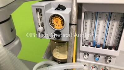 Datex-Ohmeda Aestiva/5 Anaesthesia Machine with Aestiva 7900 SmartVent Software Version - 4.8 PSVPro with Absorber, Bellows, Oxygen Mixer and Hoses (Powers Up, Missing Draw) *AMRS00206* - 4