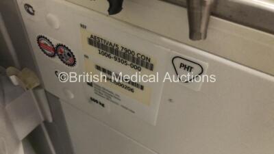 Datex-Ohmeda Aestiva/5 Anaesthesia Machine with Aestiva 7900 SmartVent Software Version - 4.8 PSVPro with Absorber, Bellows, Oxygen Mixer and Hoses (Powers Up, Missing Draw) *AMRS00206* - 7