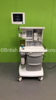GE Datex Ohmeda Aespire View *Software Version - 06.20* Anaesthesia Machine with Baxter Drager D-Vapor Suprane Desflurane Vaporizer with S2000 Plug-In Adapter, Absorber, Bellows, Oxygen Mixer and Hoses (Powers Up) *APHR00733 / ARWA-0065*