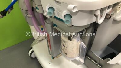 GE Datex Ohmeda Aespire Anaesthesia Machine with Aespire 7900 SmartVent Software Version 4.8 PSVPro, Datex-Ohmeda Anaesthesia Monitor with Module Rack and E-PRESTN Multiparameter Module with SPO2, T1 T2, P1 P2, NIBP and ECG Options *Mfd - 10/2009*, Oxygen - 8