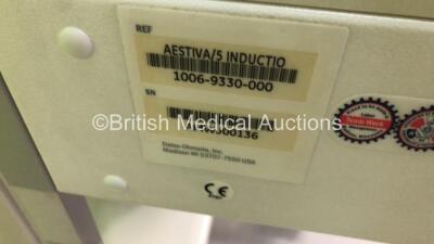 Datex Ohmeda Aestiva/5 Induction Anaesthesia Machine with Hoses *AMWJ00136 / FS0114186* - 3