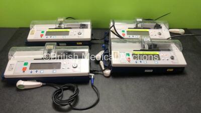 4 x Cardinal Health IVAC PCAM Pumps (1 Holds Power, 3 No Power)