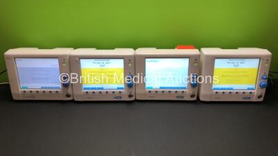 3 x Deltex Q ODM+ and 1 x Deltex Cardio Q ODM Monitors (All Power Up)