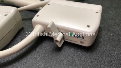 2 x ATL C9-5 Curved Array Ultrasound Transducer / Probes and 1 x ATL C5 40R Curved Array Ultrasound Transducer / Probe *All Untested* - 2