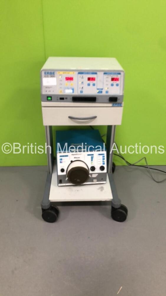 ERBE ICC 300 Electrosurgical Diathermy Unit with Valleylab OptiMumm