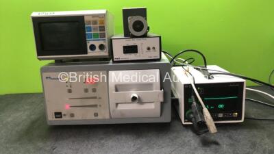 Mixed Lot Including 1 x Atmos Atmo Safe Smoke Evacuator Unit (Powers Up) 1 x Datex Satlite Plus Patient Monitor (No Power) 1 x Med Variable Rate Infusion Pump (No Power) 1 x HME Lifepulse Patient Monitor (Powers Up)