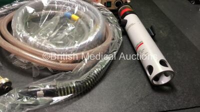 Mixed Lot Including 1 x Equator Level 1 Warming Unit, 1 x SAM 420 Suction Unit, 1 x Alpha X cellActive Pressure Relief System, Approximately 25 x Timesco Disposable Laryngoscope Blades, 3 x Tubes and 1 x AGSS Receiving System - 3