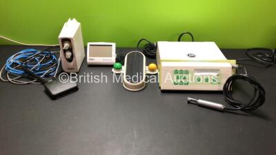 Job Lot Including 1 x W&H elcomed 100 Microprocessor Controlled Console with Footswitch and Handpiece (Powers Up) 1 x Dentsply Ray-Pex 5 Apex Locator and 1 x Dentsply Cavitron Bobcat Pro Ultrasonic Scaler (PowersUp) *04238 - 608166 - 1420343*