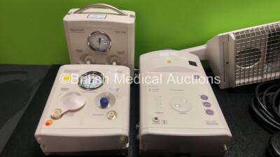 Mixed Lot Including 2 x Fisher & Paykel Neopuff Infant Resuscitator Units, 1 x Fisher & Paykel Manual Control Infant Warmer (Powers Up) 1 x Communication Matters Unit with 1 x AC Power Supply (Powers Up) 1 x ERBE Footswitch and 1 x RU Gem Switch Footswitc - 2