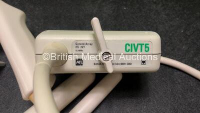 Job Lot of ATL Transducers Including 3 x C9-5 Transducer / Probes and 1 x ATL CIVT5 Transducer / Probe *All Untested* - 3