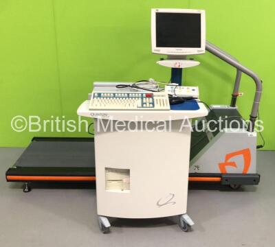 Cardiac Science TM55 Stress Test Treadmill with Quantos Workstation (HDD Removed) *11040081693*