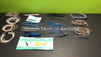 Job Lot of Diathermy Instruments and Surgical Cables