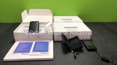 4 x Axium Ref MN20600-02 Patient Programmer Kits (2 Unopened, 1 with Missing AC Power Supply)