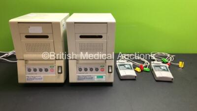 Mixed Lot Including 2 x Philips Series C Ref.M2601A Telemetry Units and 2 x GC LaboLight LV-III Units
