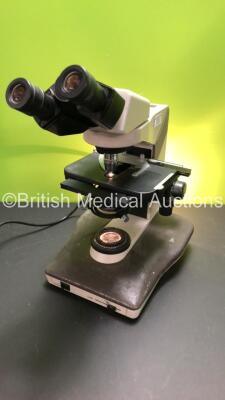 Nikon Labophot-2 Bench Microscope with 2 x CFWN 10x 20 Eyepieces (Powers Up) with 2 x Optics Nikon Optics *464085*