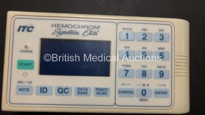 Mixed Lot Including 1 x Smiths Medfusion 3500 Pump (Powers Up with Damaged Handle) 1 x GE Dash 3000 Monitor (Draws Power with Blank Screen) and 1 x ITC Hemochron Signature Elite Whole Blood Microcoagulation System *M60587 - SHQ13127356SA* - 5