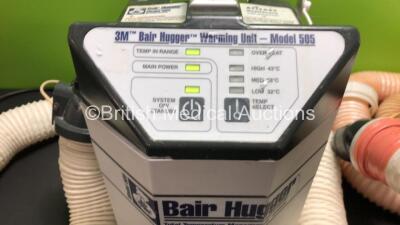 Arizant 3M Bair Hugger Warming Unit 505 (Powers Up) with 4 x Spare Hoses *65121* - 2