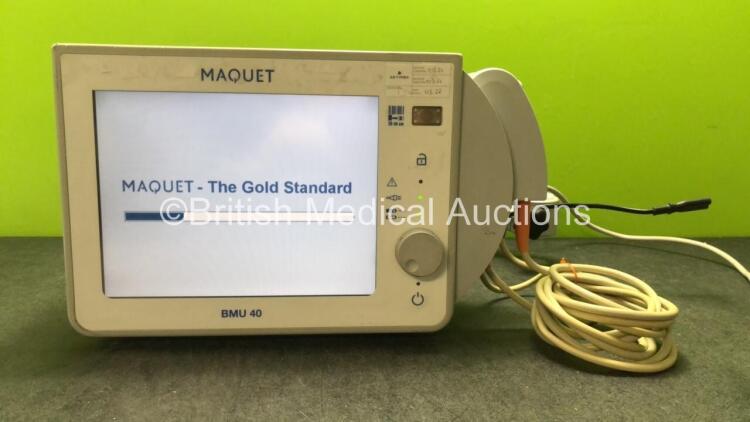 Maquet BMU 40 Blood Monitoring Unit (Powers Up with Error)