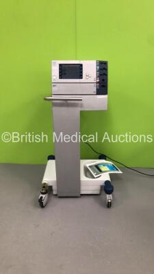 ERBE VIO 200D Electrosurgical Unit *Version - 1.4.2* with ERBE APC2 Argon Plasma Coagulator on ERBE VIO Cart (Powers Up) *11261793 / 11261794 / A-3604*