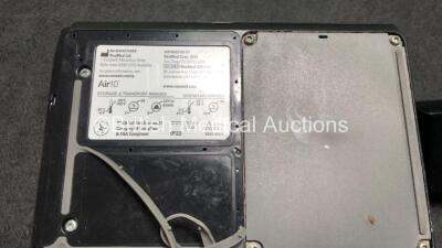 4 x ResMed Airsense 10 CPAP Units with 1 x AC Power Supply (All Power Up, 2 with Missing Side Covers-See Photo) *SN 23152168334, 22141520714, 23151810116, 23192829019* - 3