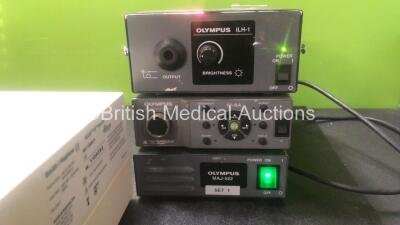 Mixed Lot Including 1 x Richard Wolf 2129 C02 Metromat Unit (Untested Due to No Power Supply) 1 x Criticare 504 Pulse Oximeter (Untested Due to No Power Supply) 1 x Smith & Nephew Vulcan EAS Electrothermal Arthroscopy System (Powers Up with Fault) 1 x Oly - 8