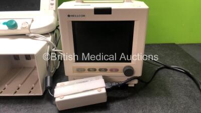 Job Lot Including 1 x Nellcor N5600 Patient Monitor Including ECG, SpO2, T1, T2 and NIBP Options (Powers Up) 1 x Datex Ohmeda S/ 5 Monitor with 1 x Datex Ohmeda F-CU8 Module with 1 x Datex Ohmeda M-NIBP-00-03 Module and 1 x Datex Ohmeda M-ESTRP.04 Module - 3