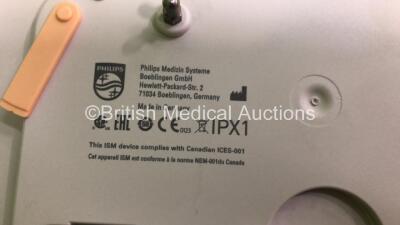 3 x Philips Avalon FM30 Fetal Monitors on Trolleys (All Power Up) - 5