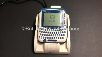 Mortara ELI 10 Portable ECG Machine with Docking Station (Powers Up)