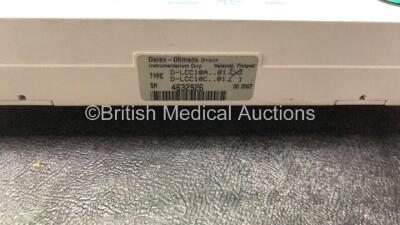 Mixed Lot Including 1 x Fukuda Denshi Dynascope Patient Monitor (No Power) 1 x Datex Ohmeda S/5 Patient Monitor and 1 x Datex Ohmeda Type DLCC1503 Monitor (Both Untested) - 5