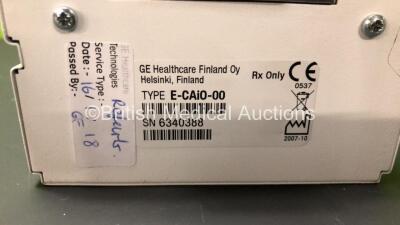 GE Type E-CAiO-00 Gas Module with D-Fend Water Trap *Mfd 2007-10* **SN 6340388** - 3