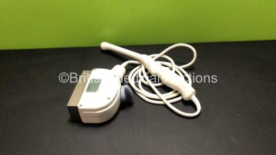 GE E8C Ultrasound Transducer / Probe *Mfd - March 2010* (Damaged Head - See Photo, Untested)